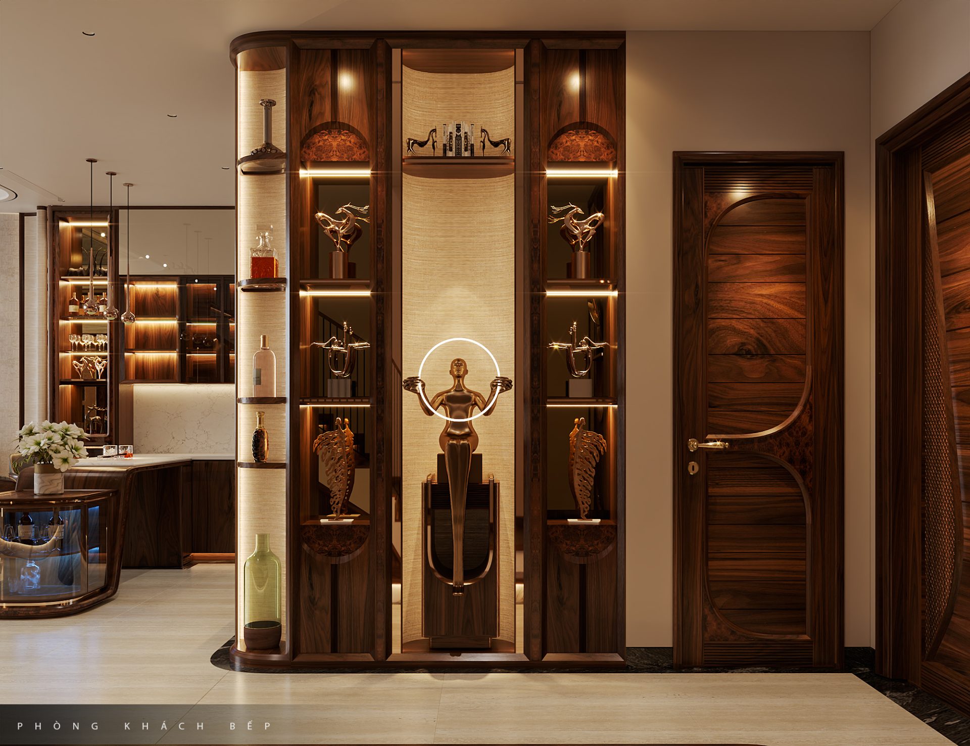 Thể hiện tính độc bản trong từng không gian