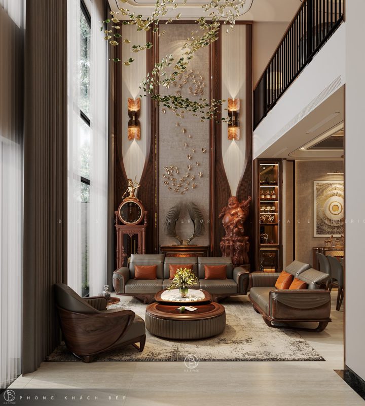 Xu hướng thiết kế nội thất gỗ óc chó hiện đại năm 2025